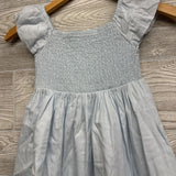 NEW Organic Sateen Cap Sleeve Smocked Dress 5