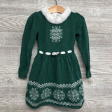 Snowflake Fairisle Sweater Dress 3t
