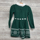 Snowflake Fairisle Sweater Dress 3t