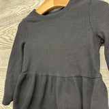 Waffle Knit Peplum Shirt 2t