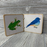 Wooden Book Animals