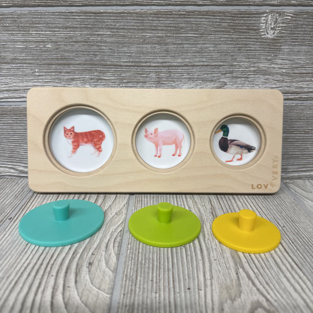 Things I See Wooden Puzzle