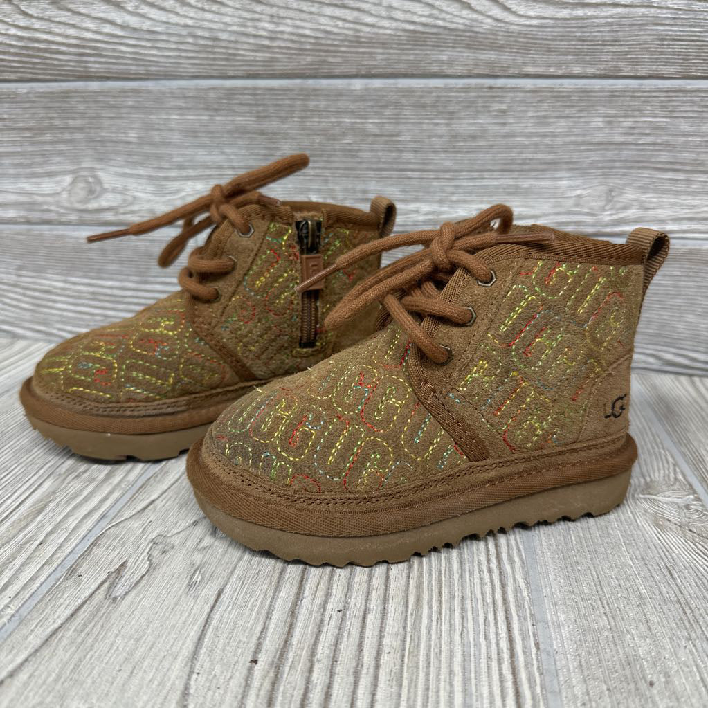 Neumel Graphic Stitch Shoes 8c