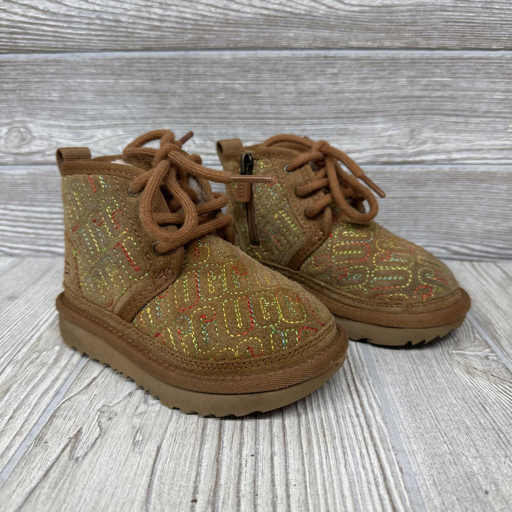 Neumel Graphic Stitch Shoes 8c