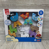 NEW Little Learner Puzzle N Stack Animals