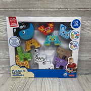 NEW Little Learner Puzzle N Stack Animals