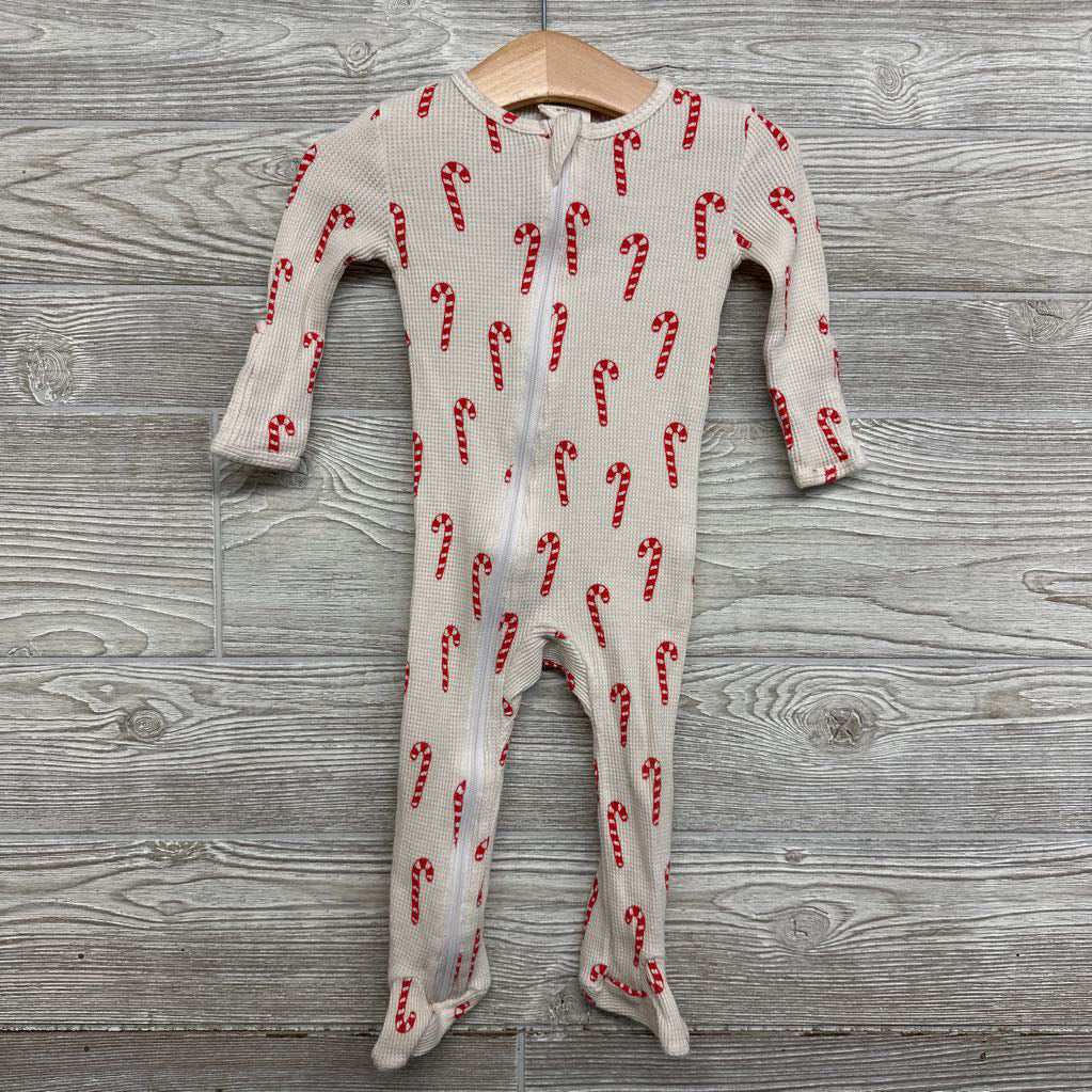 Thermal Sleeper Candy Canes 9-12M