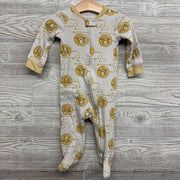 Ribbed Sleep N Play Lions 9M