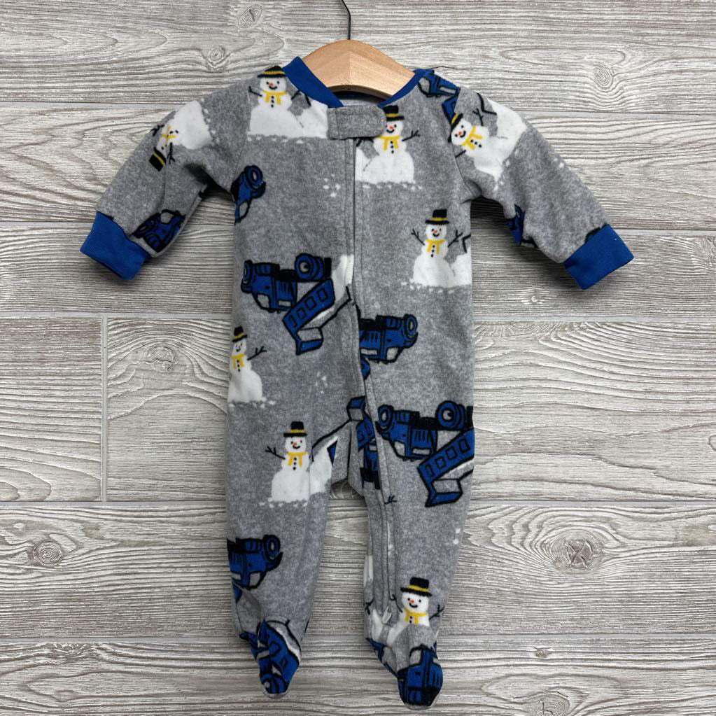 Blanket Sleeper Snowmen & Dump Trucks 3M