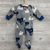 Blanket Sleeper Snowmen & Dump Trucks 3M
