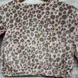 Animal Print Plush Shirt 5t