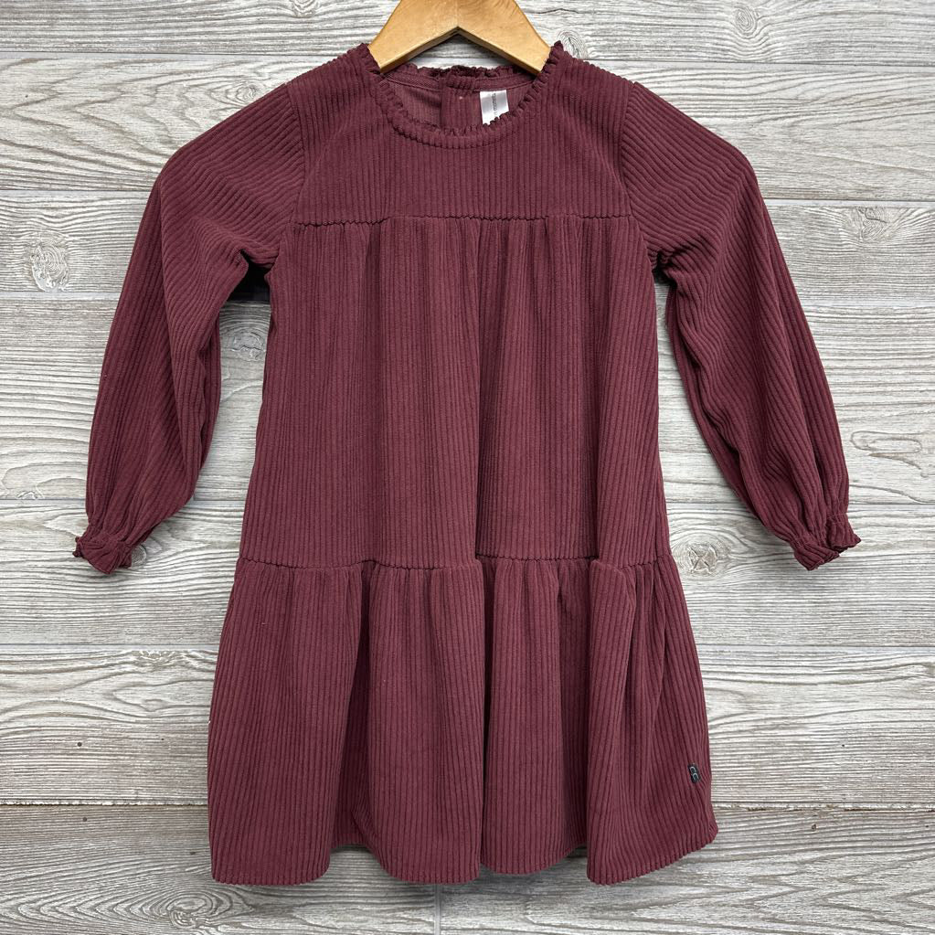 Ribbed Ls Dress 5t