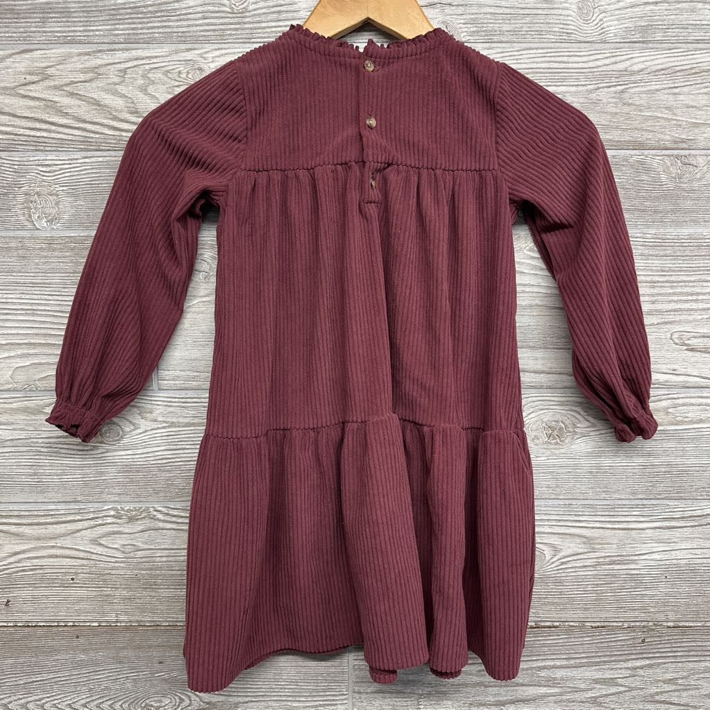 Ribbed Ls Dress 5t
