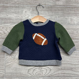 Overalls Footballs & Quilted Crewneck 9M