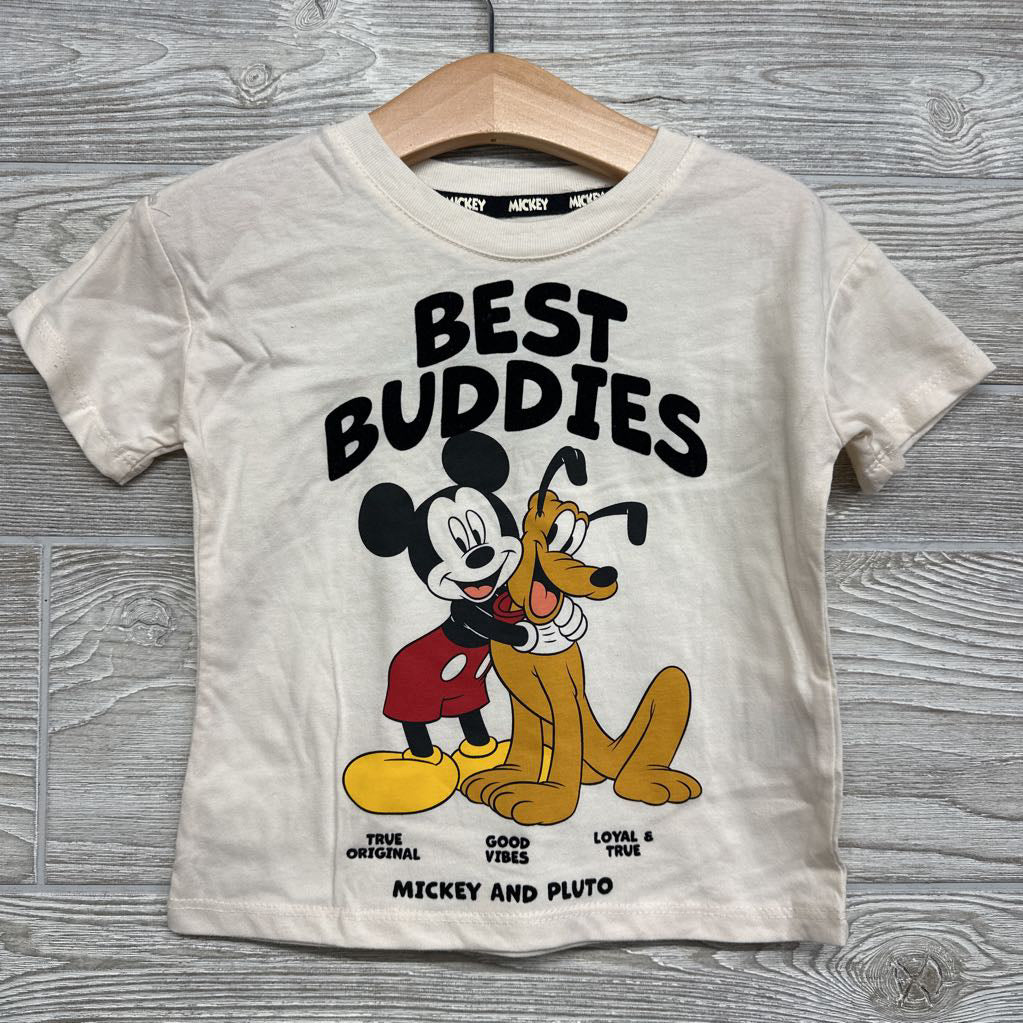 Shirt Best Friends Mickey & Pluto 2t