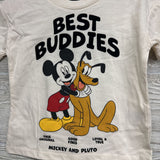 Shirt Best Friends Mickey & Pluto 2t