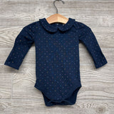 Bodysuit Scallop Neck Polka Dots 3-6M