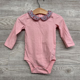Bodysuit Floral Scallop Neck 6-9M