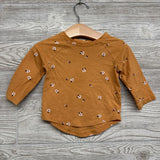 LS Shirt Flowers 12M