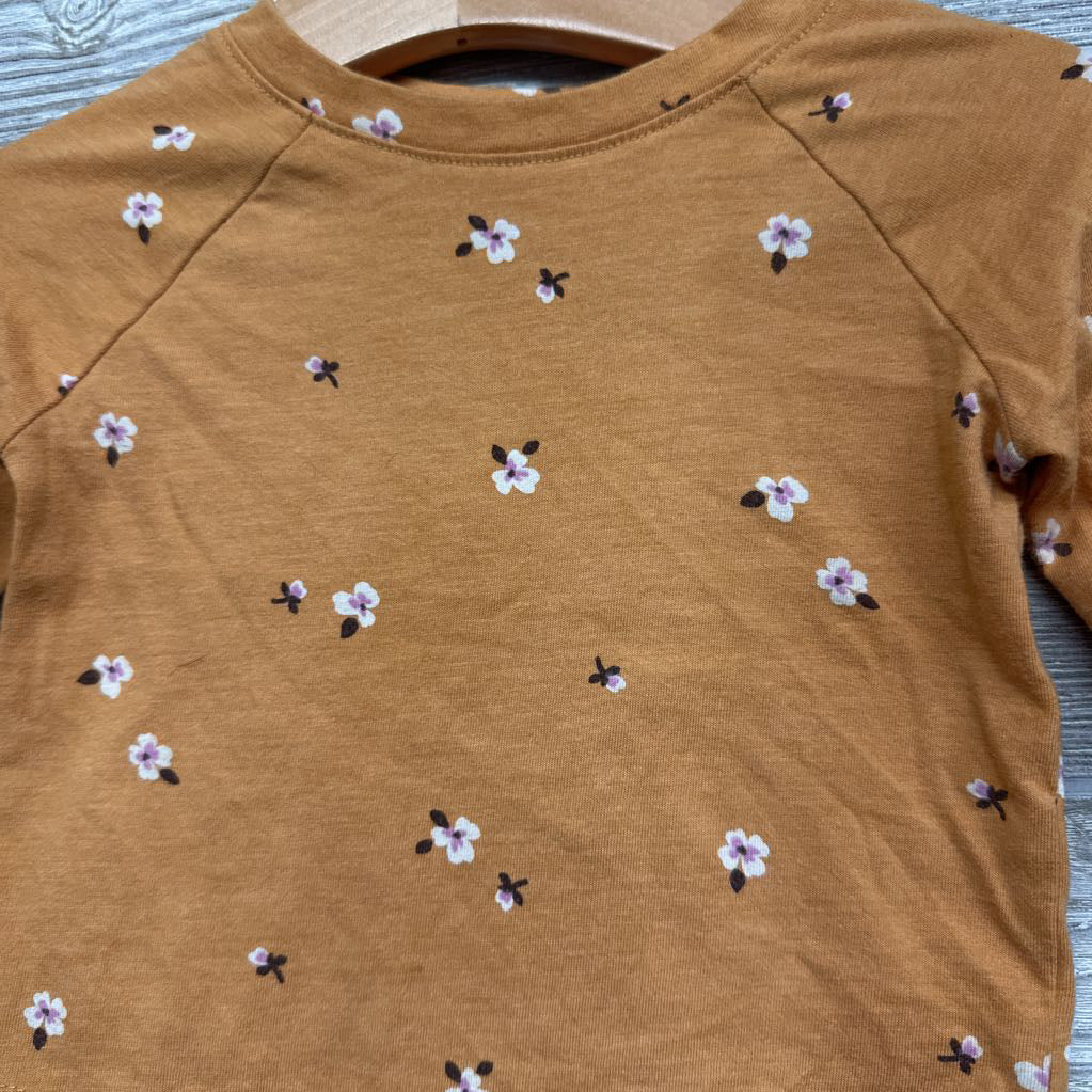 LS Shirt Flowers 12M