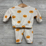 Crewneck & Sweatpants Pumpkins 0-3M