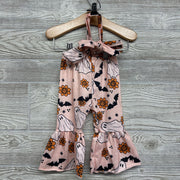 Flare Pants & Headwrap 3-6M