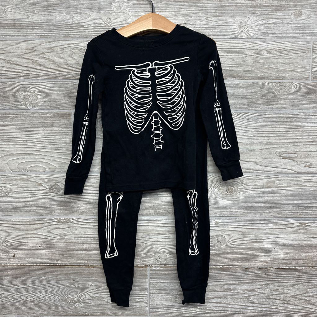 2 Pc Skeleton Pjs 5t