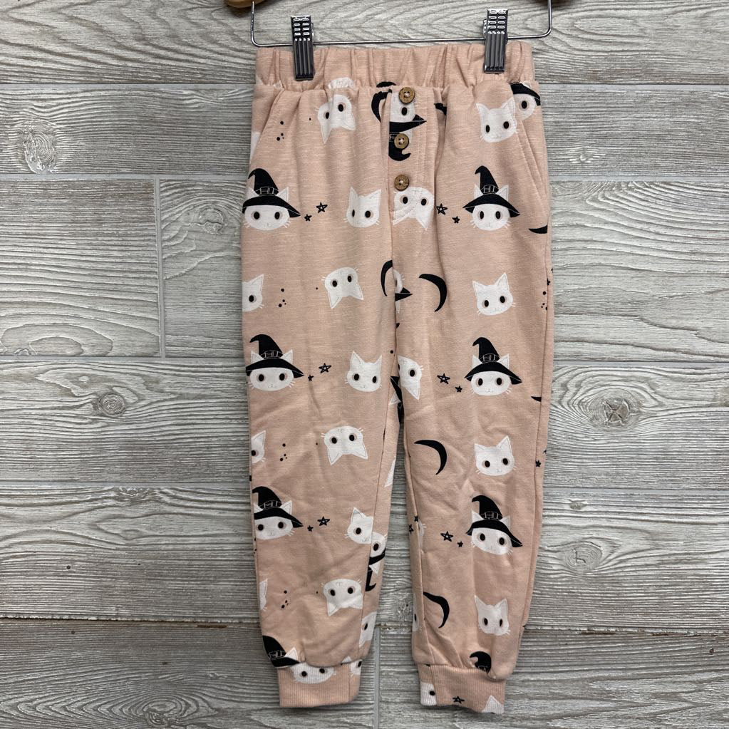 NEW Crewneck & Sweatpants Cats 4t