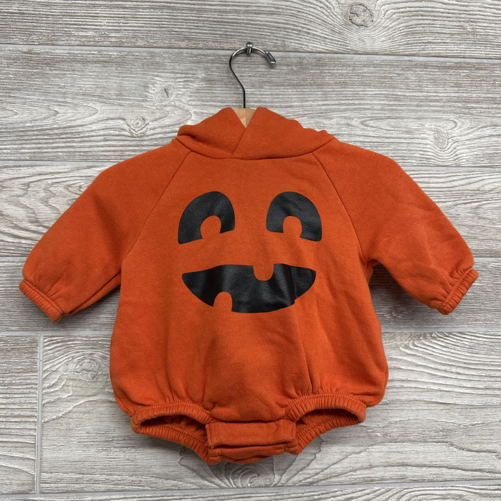 Hoodie Bodysuit Pumpkin 0-3M