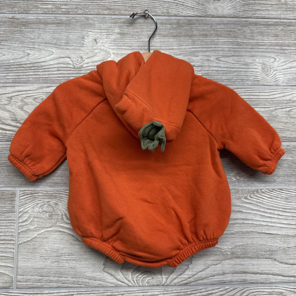Hoodie Bodysuit Pumpkin 0-3M