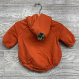 Hoodie Bodysuit Pumpkin 0-3M