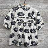 Button Up Dress Pumpkins 18-24M