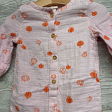 Muslin Outfit Pumpkins 6-9M