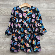 LS Dress Tie Dye Ghosts 4-5
