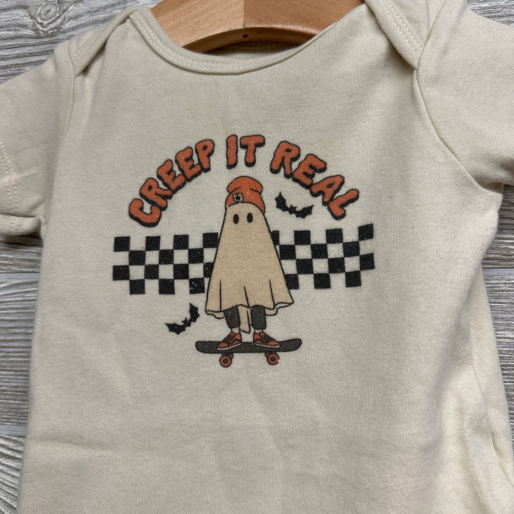 LS Bodysuit Creep It Real 3-6M