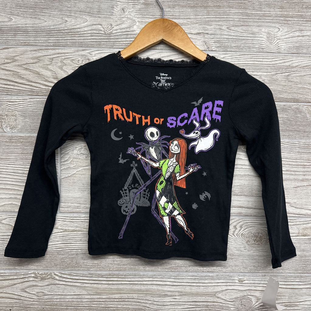 NEW Ribbed LS Shirt Truth Or Scare 7-8