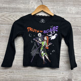 NEW Ribbed LS Shirt Truth Or Scare 7-8