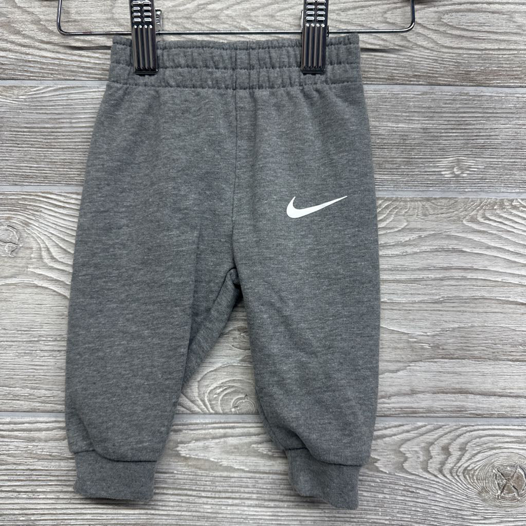Striped Bamboo Bodysuit & French Terry Joggers 3M