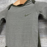 Striped Bamboo Bodysuit & French Terry Joggers 3M