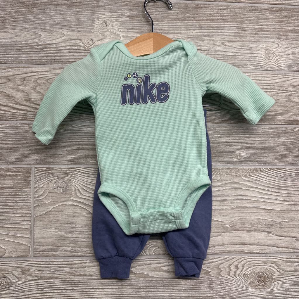 Waffle Knit Bodysuit Sports & Jogger Sweatpants 3M