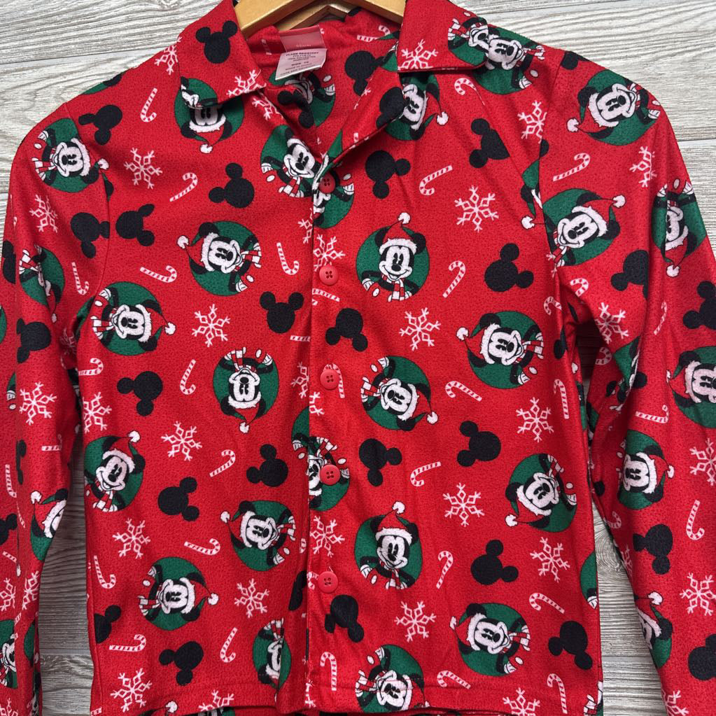 2 Pc Fleece Pj Mickey Mouse 10