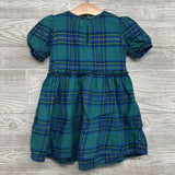 Plaid Peplum Dress 4t