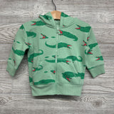 Full Zip Hoodie Crocodiles 12M