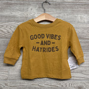NEW Shirt Good Vibes & Hayrides 9M