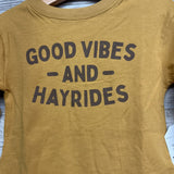 NEW Shirt Good Vibes & Hayrides 9M
