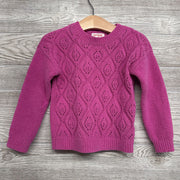 Pointelle Glitter Sweater 3t