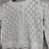 NEW Pointelle Glitter Cardigan 6-7