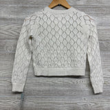 NEW Pointelle Glitter Cardigan 6-7