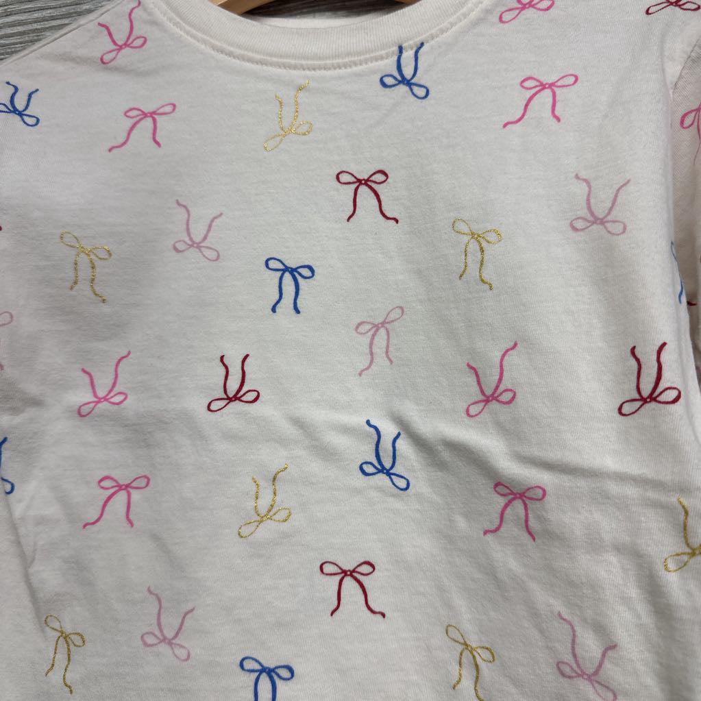 LS Shirt Bows 3t