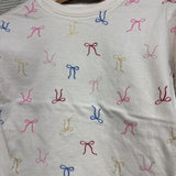 LS Shirt Bows 3t